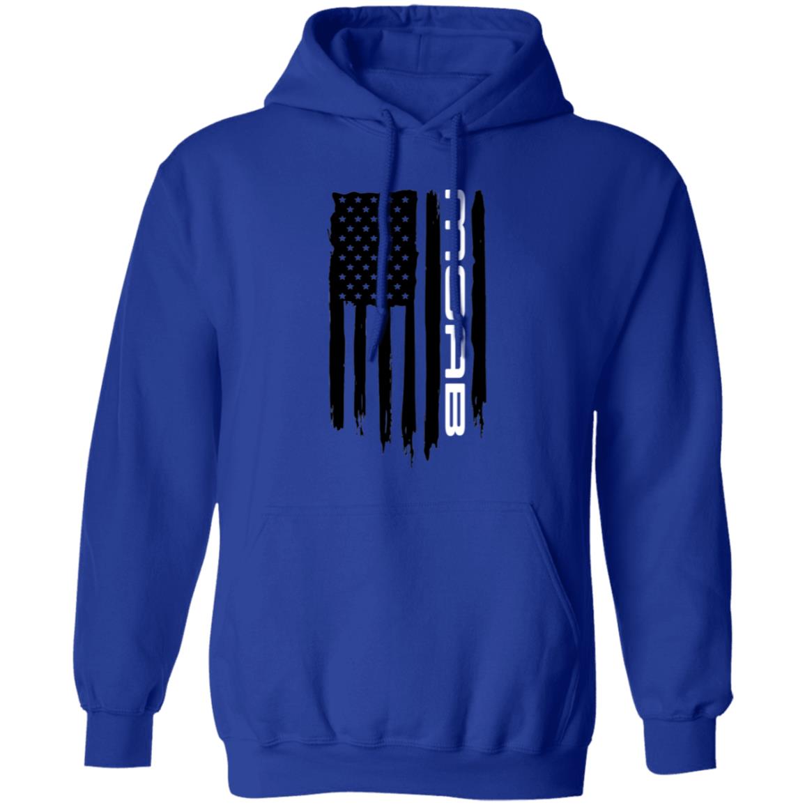 Moab Desert Off-Road American Flag USA Pullover Hoodie