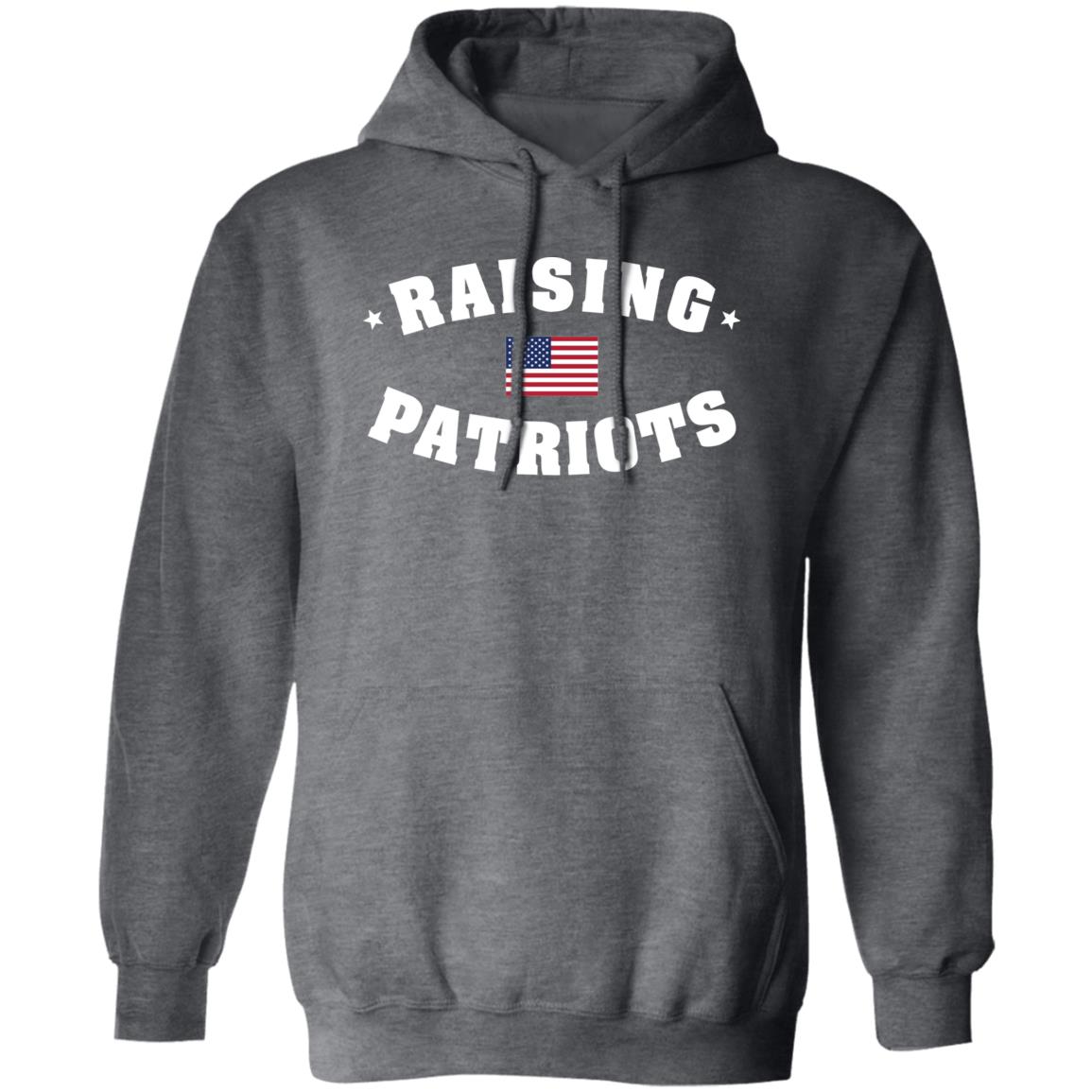 Raising Patriots American Flag Proud Merica Pullover Hoodie