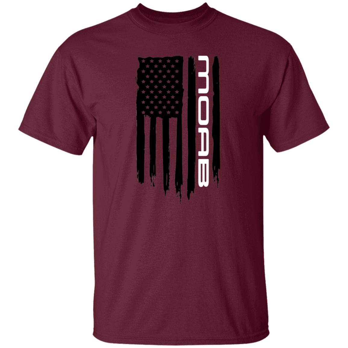 Moab Desert Riding Off-Road American Flag T-Shirt