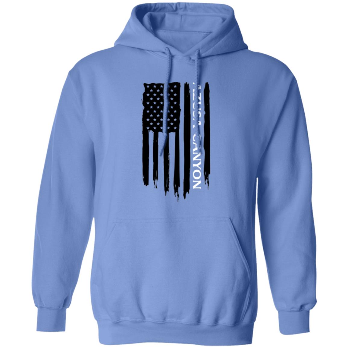 Azusa Canyon American Flag Pullover Hoodie