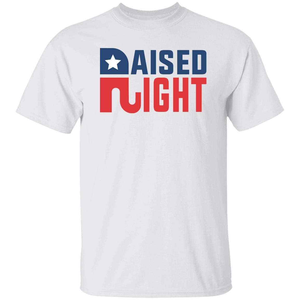 Raised Right Republican USA T-Shirt