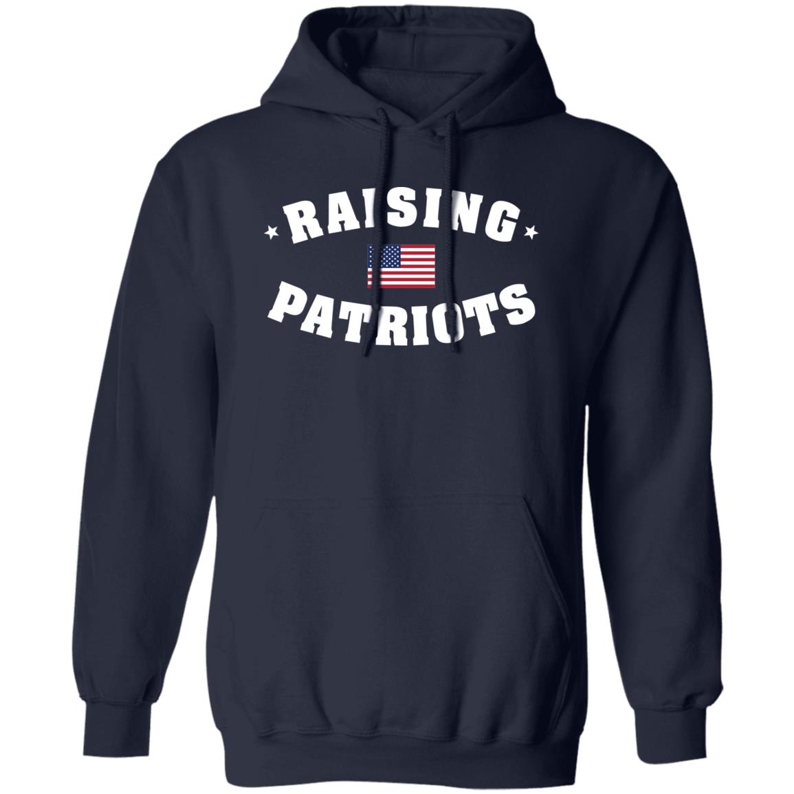 Raising Patriots American Flag Proud Merica Pullover Hoodie