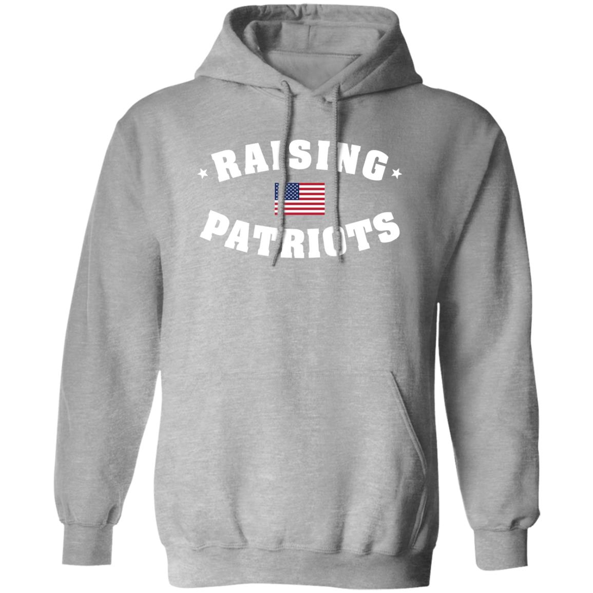 Raising Patriots American Flag Proud Merica Pullover Hoodie