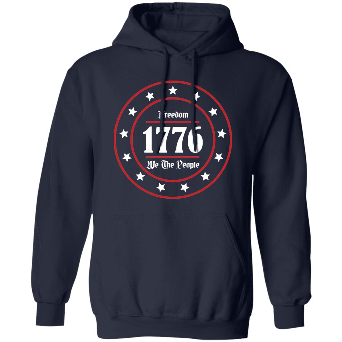 1776 Freedom We The People USA Pullover Hoodie