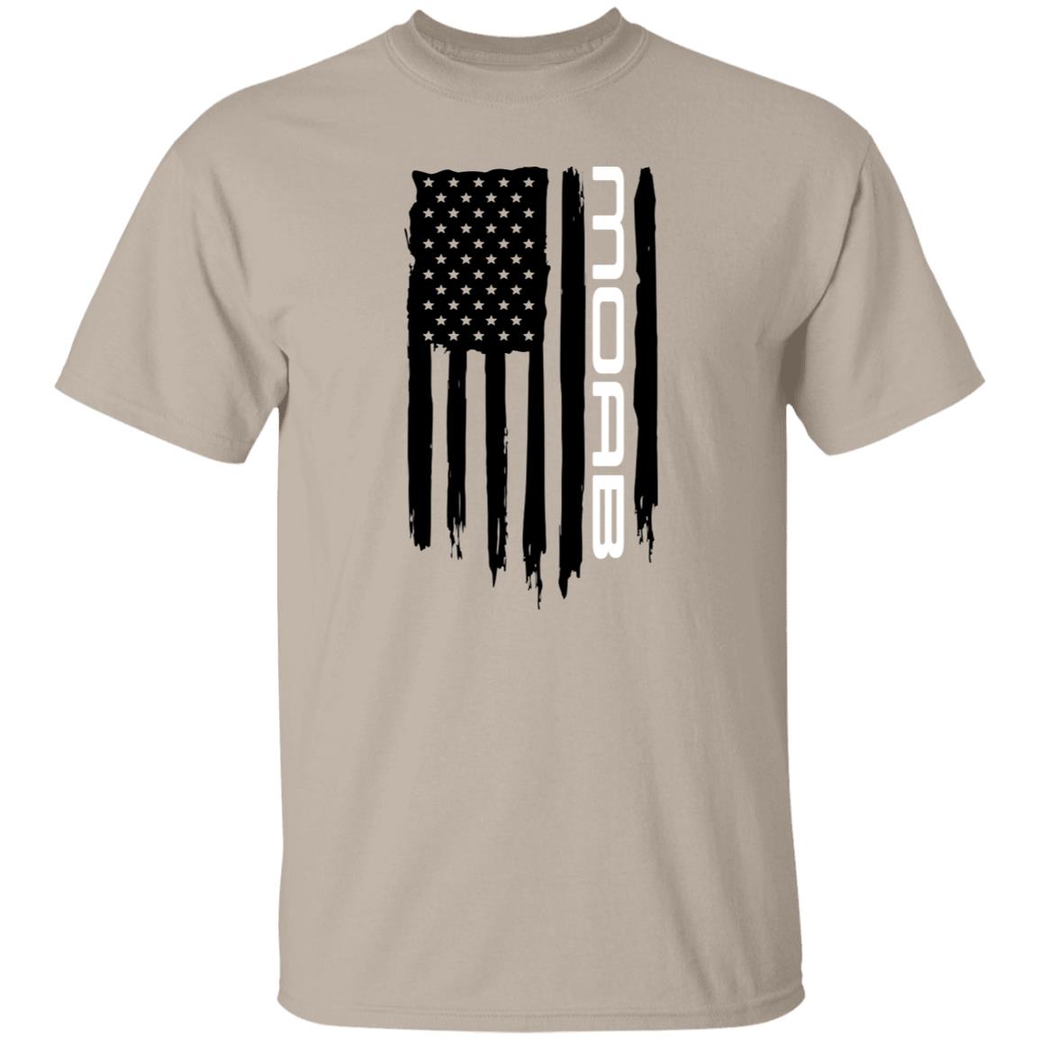 Moab Desert Riding Off-Road American Flag T-Shirt