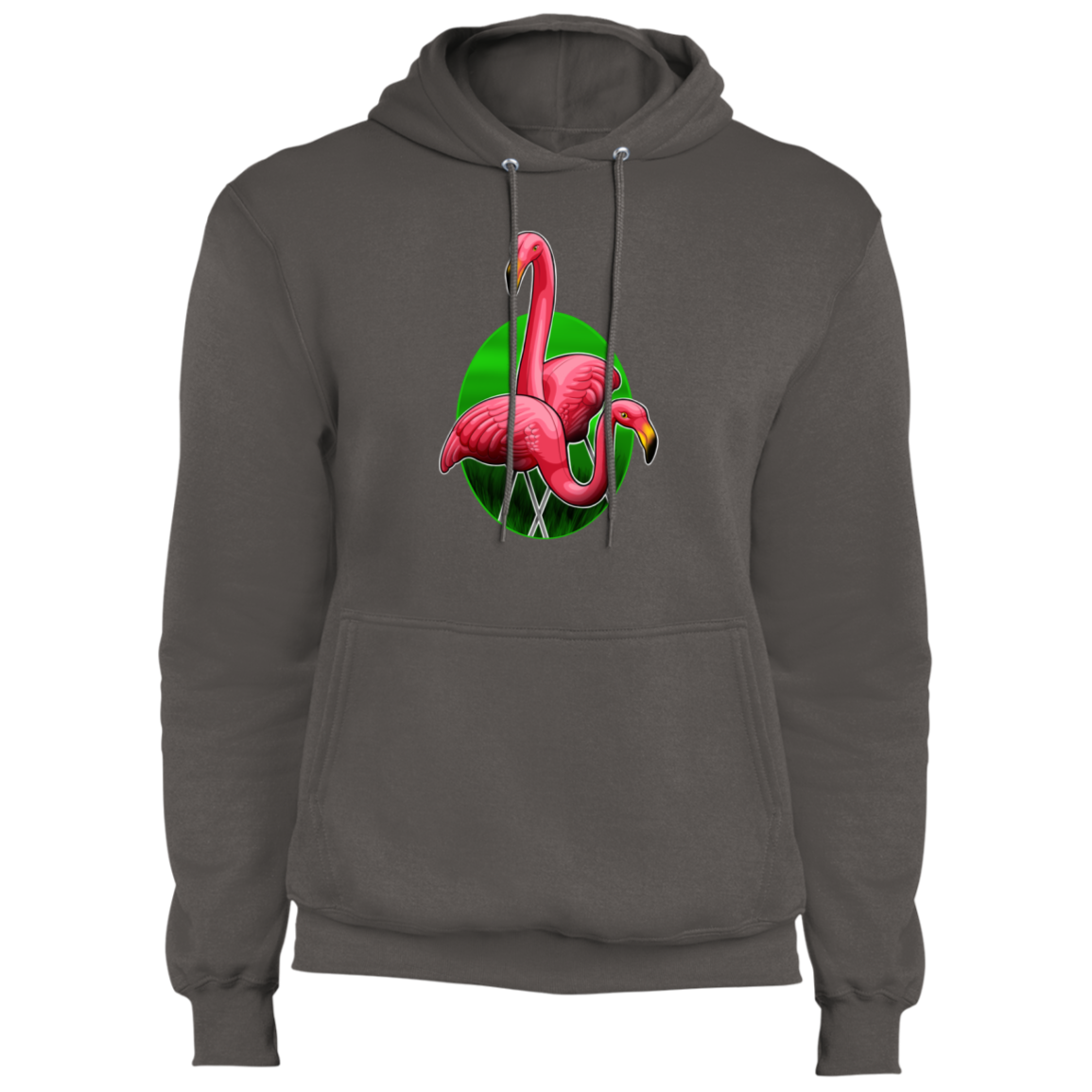 Flamingos Hanging Out Pullover Hoodie