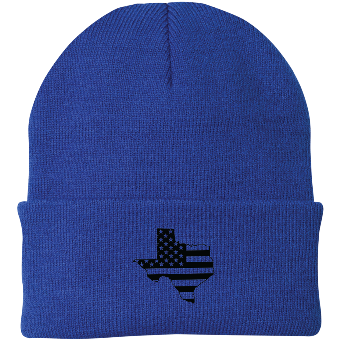 Texas TX State American Flag Beanie Cap