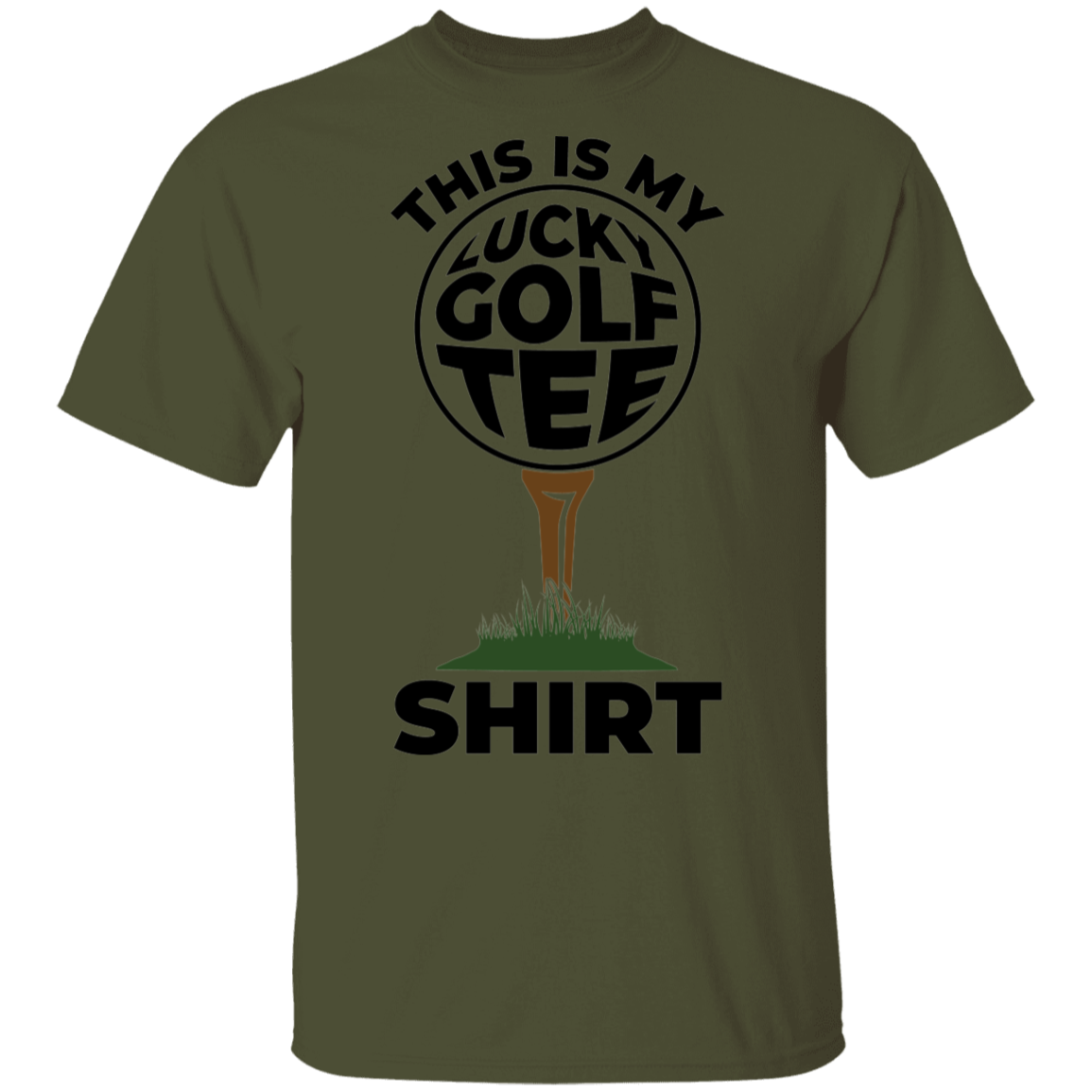 This Is My Lucky Golf Tee Shirt Golfing T-Shirt