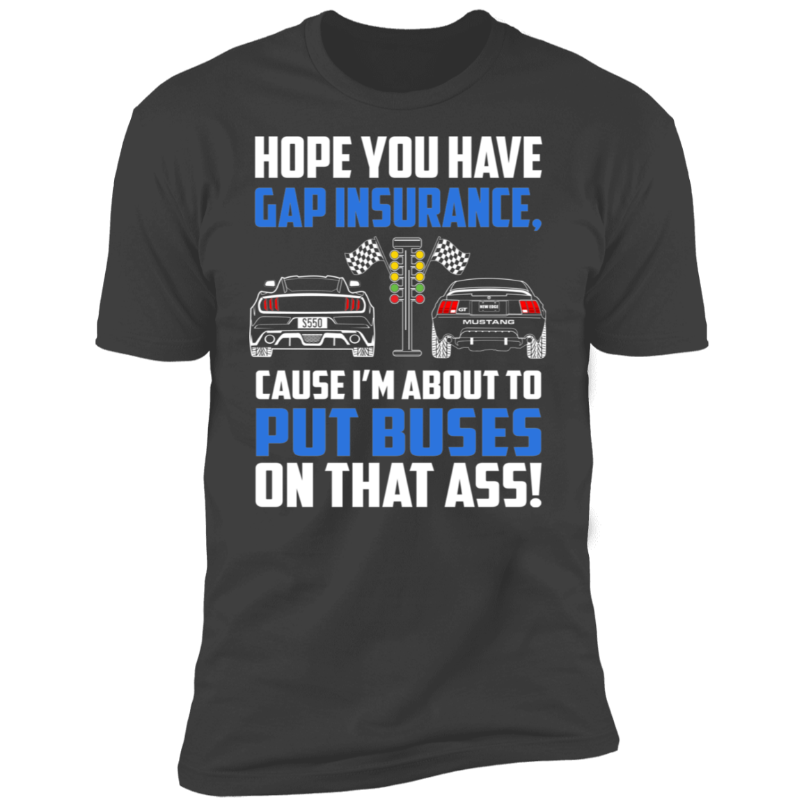 New Edge Gap Insurance Premium Short Sleeve T-Shirt