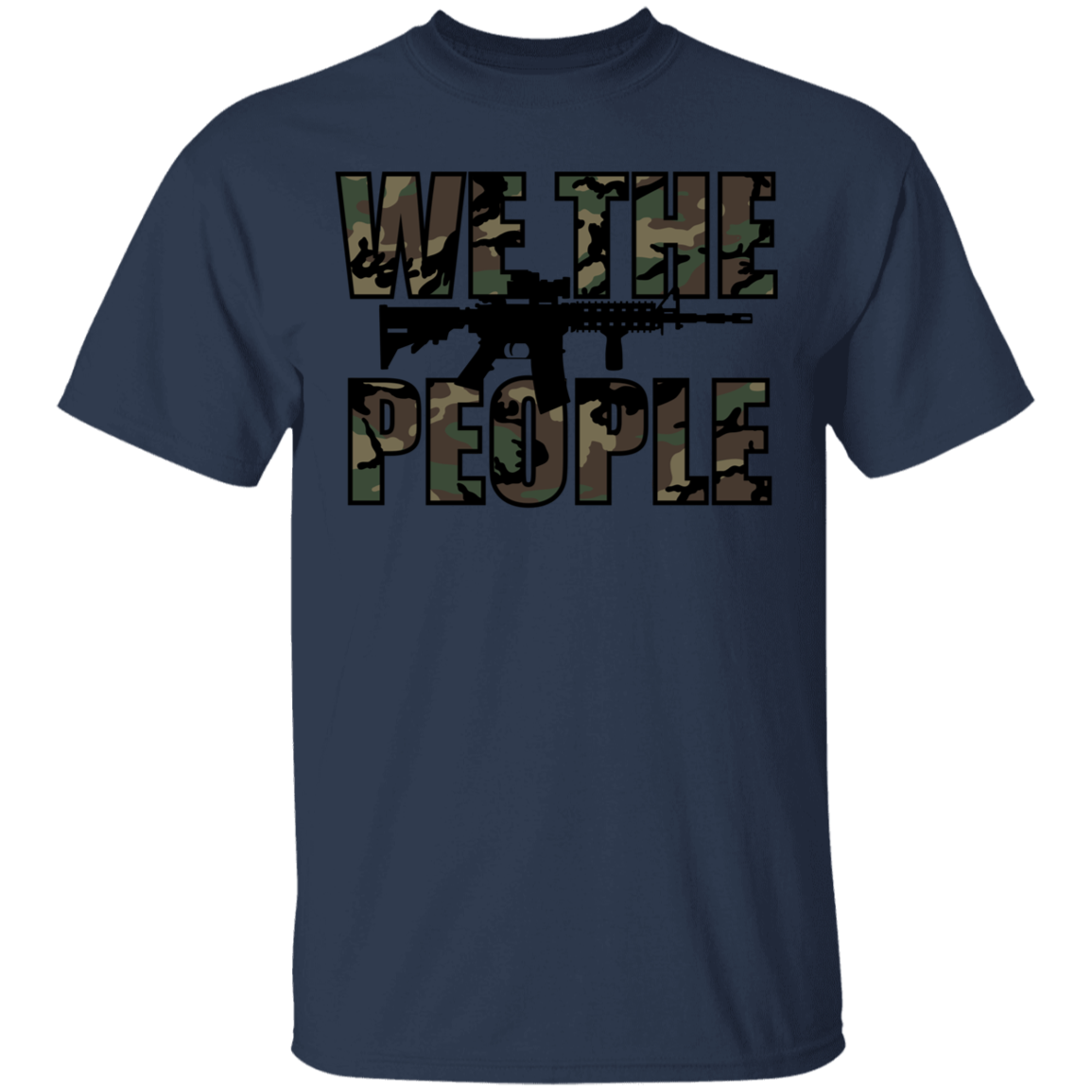 We The People Camouflage T-Shirt