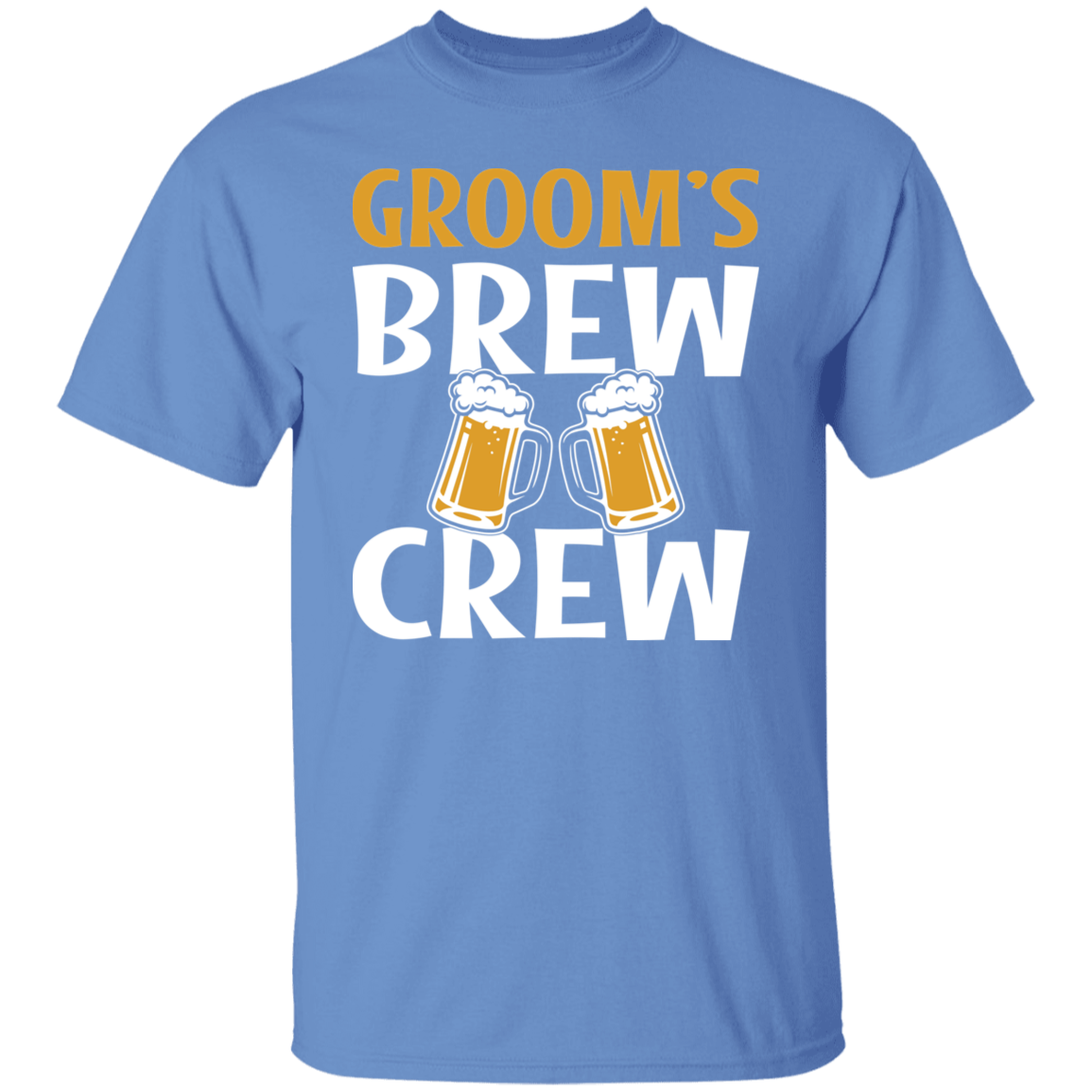 Bachelor Party Groom's Brew Crew Funny T-Shirt