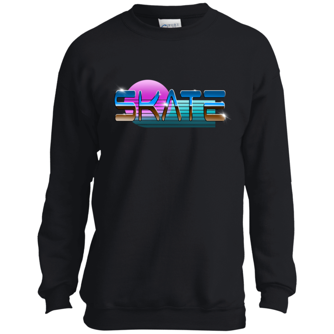 Skate Skateboarding Skateboarder Youth Crewneck Sweatshirt