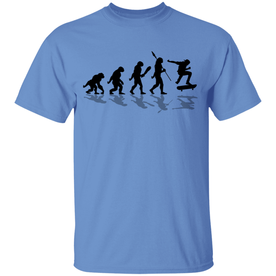 The Evolution of Man Skateboarding Skateboard Youth T-Shirt