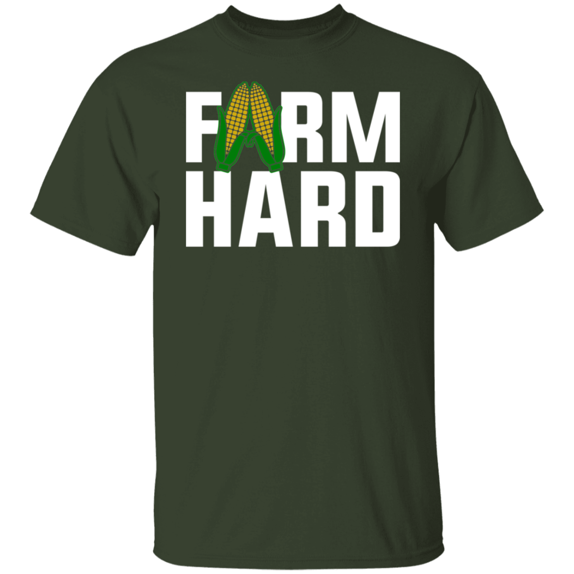 Farm Hard Funny Farming Shirt T-Shirt