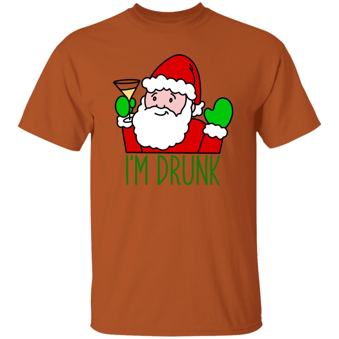 Drunk Santa Funny Christmas T-Shirt