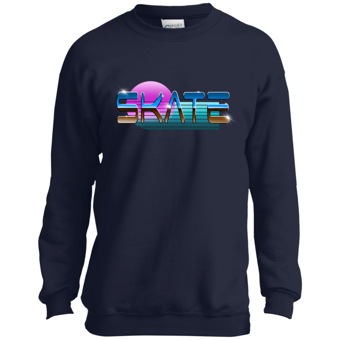 Skate Skateboarding Skateboarder Youth Crewneck Sweatshirt