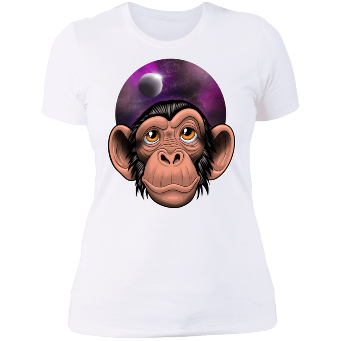 Space Chimp Astronaut Women's T-Shirt