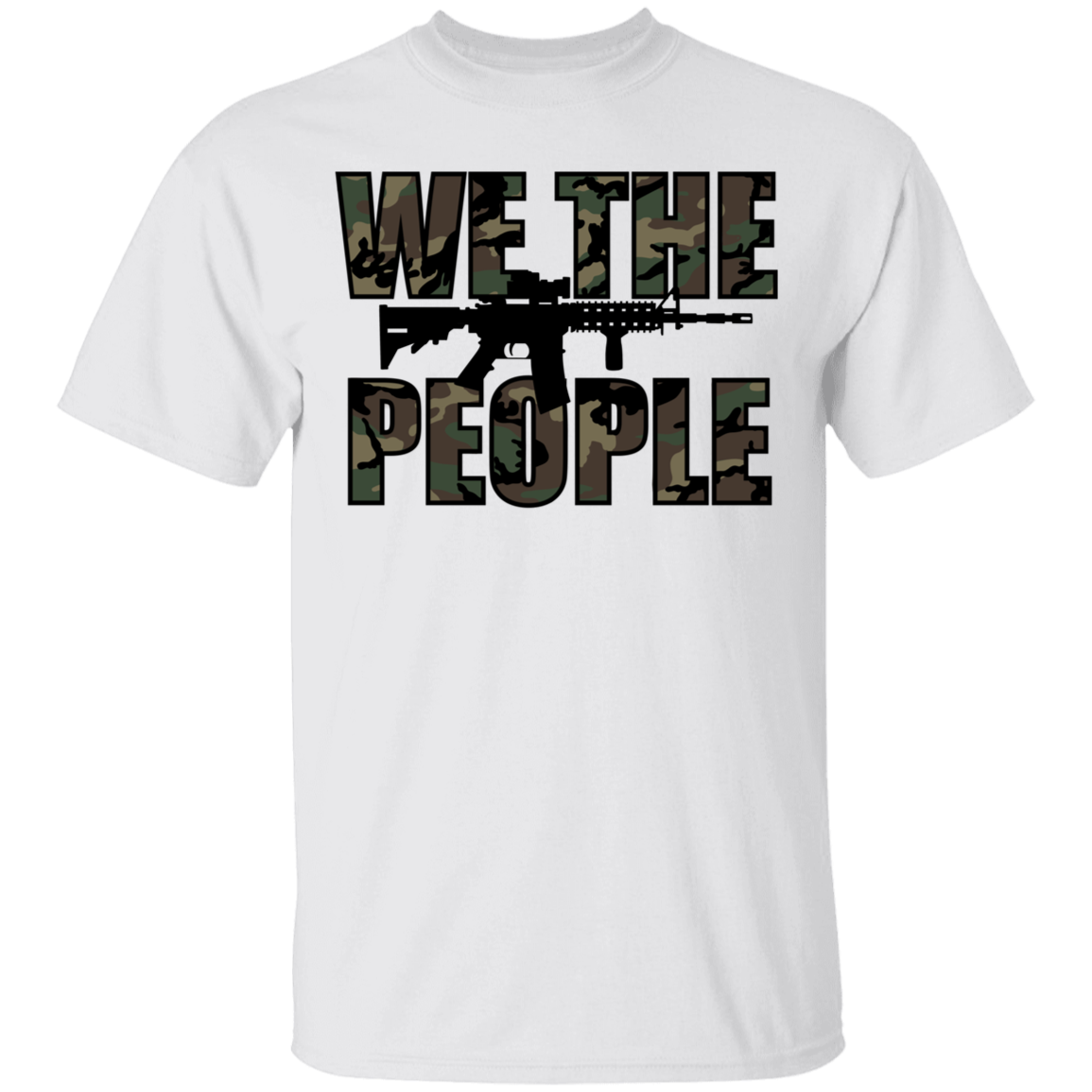 We The People Camouflage T-Shirt