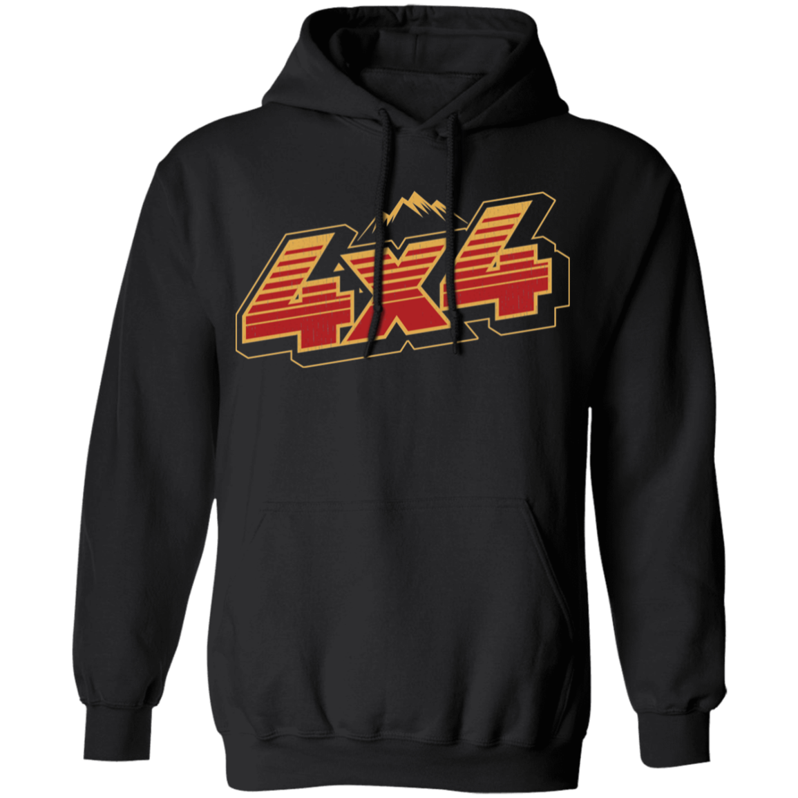 4x4 Off Road Overland Crawling Pullover Hoodie