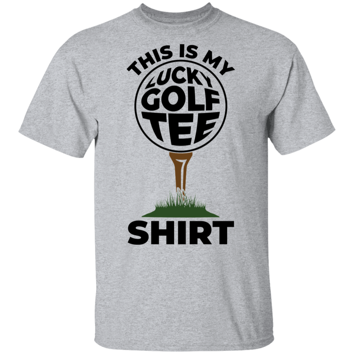 This Is My Lucky Golf Tee Shirt Golfing T-Shirt