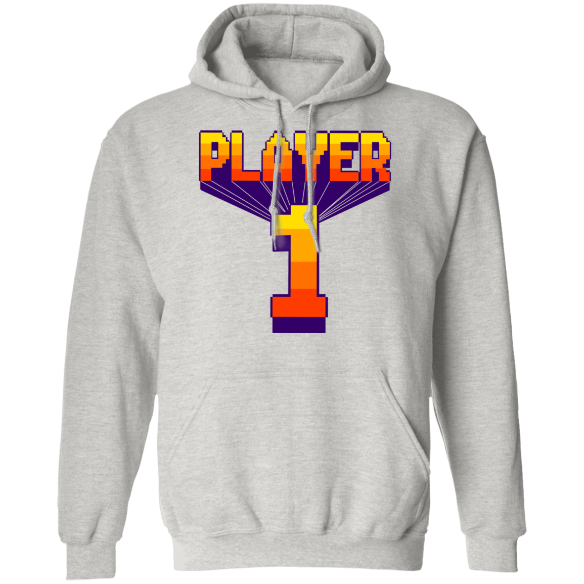 Player 1 Video Game Arcade Pullover Hoodie