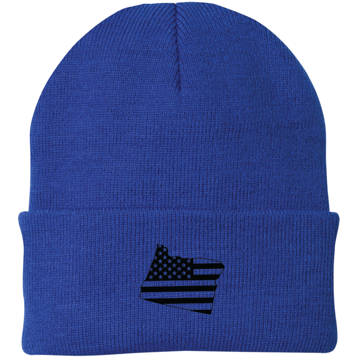 Oregon State American Flag Beanie Cap