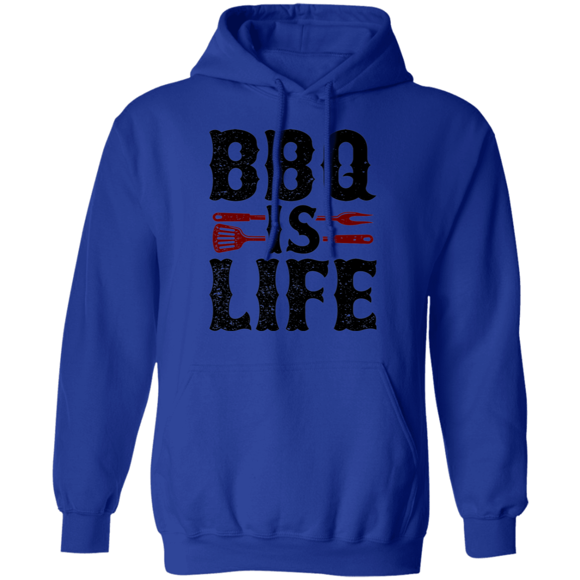 BBQ Is Life Grilling Pullover Hoodie