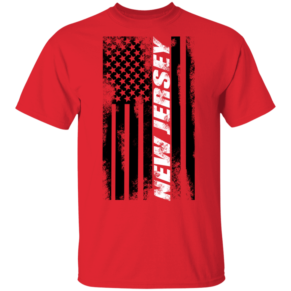 New Jersey NJ American Flag T-Shirt