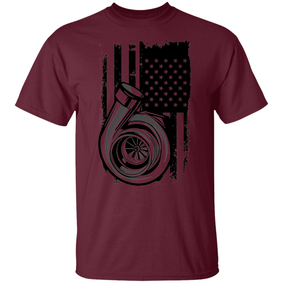 Turbo American Flag Boosted T-Shirt