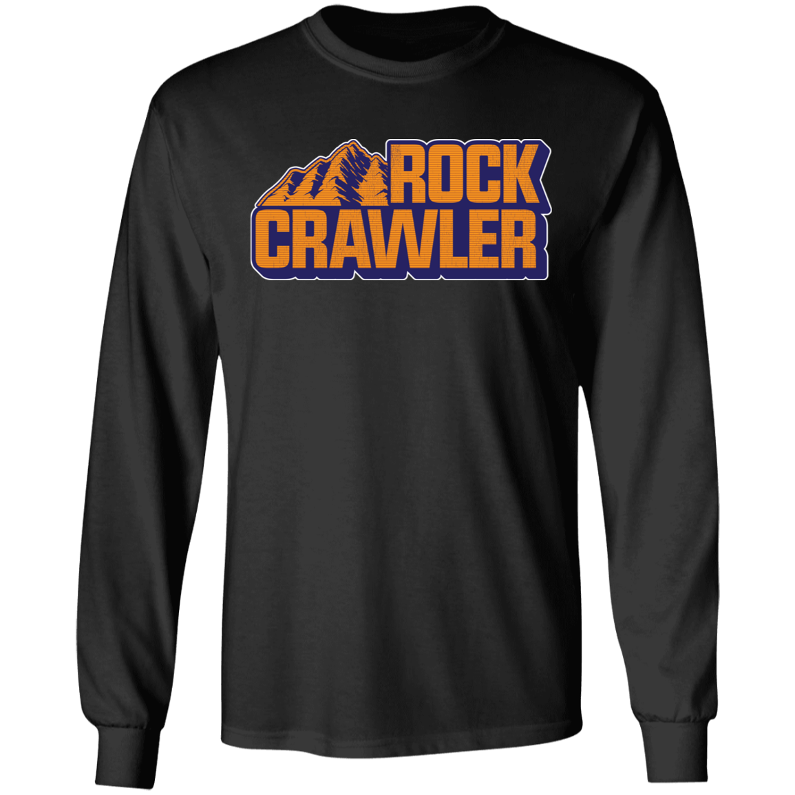 Rock Crawler Off-Road Overlanding Long Sleeve T-Shirt