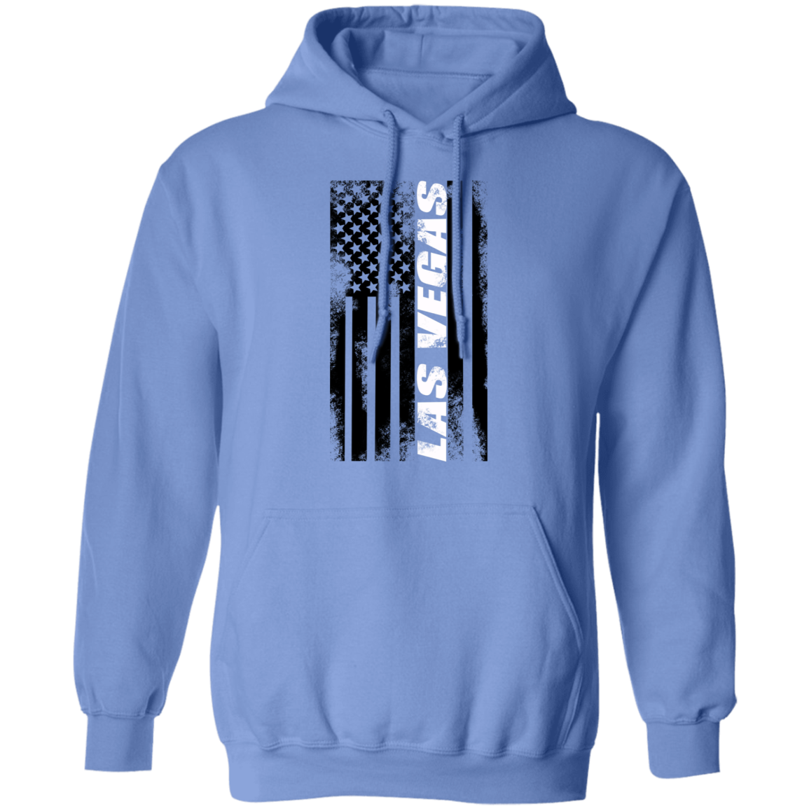 Las Vegas Nevada American Flag Pullover Hoodie