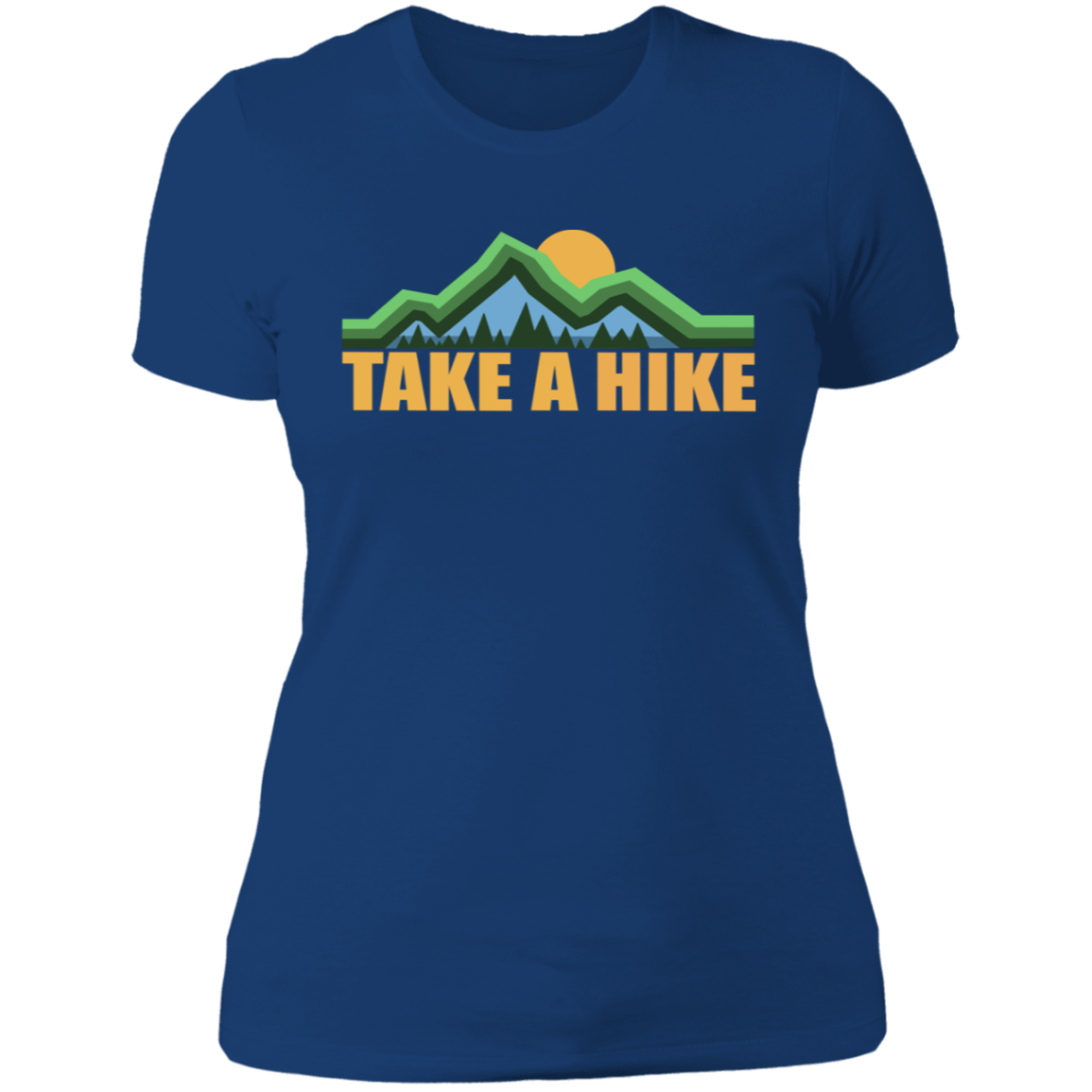 Women's Take a Hike Camping Hiking Nature T-Shirt
