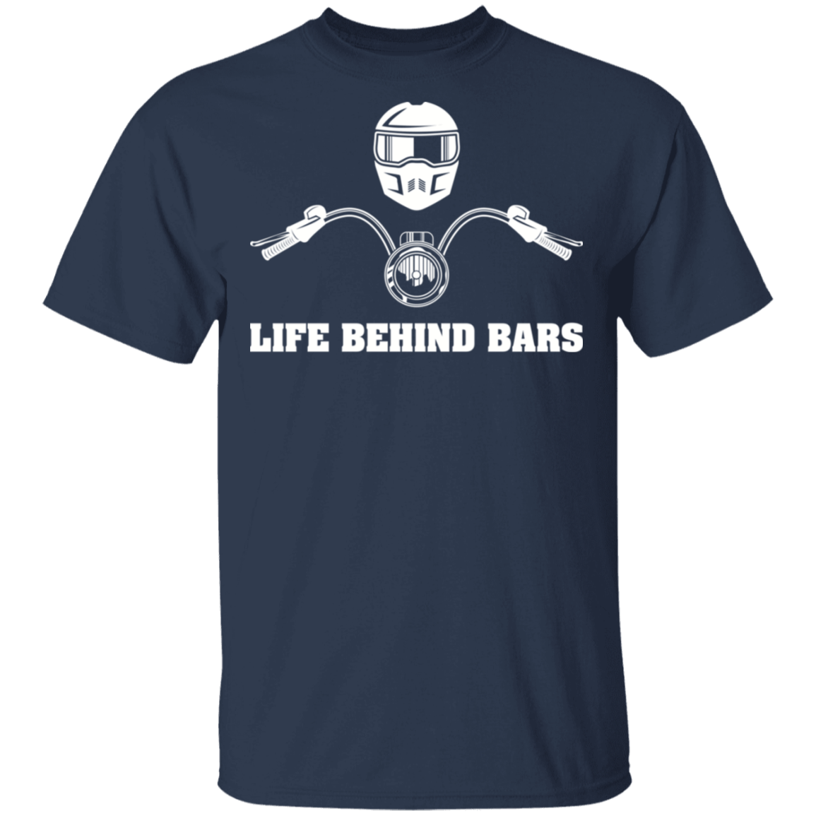Life Behind Bars Motorcycle Funny T-Shirt
