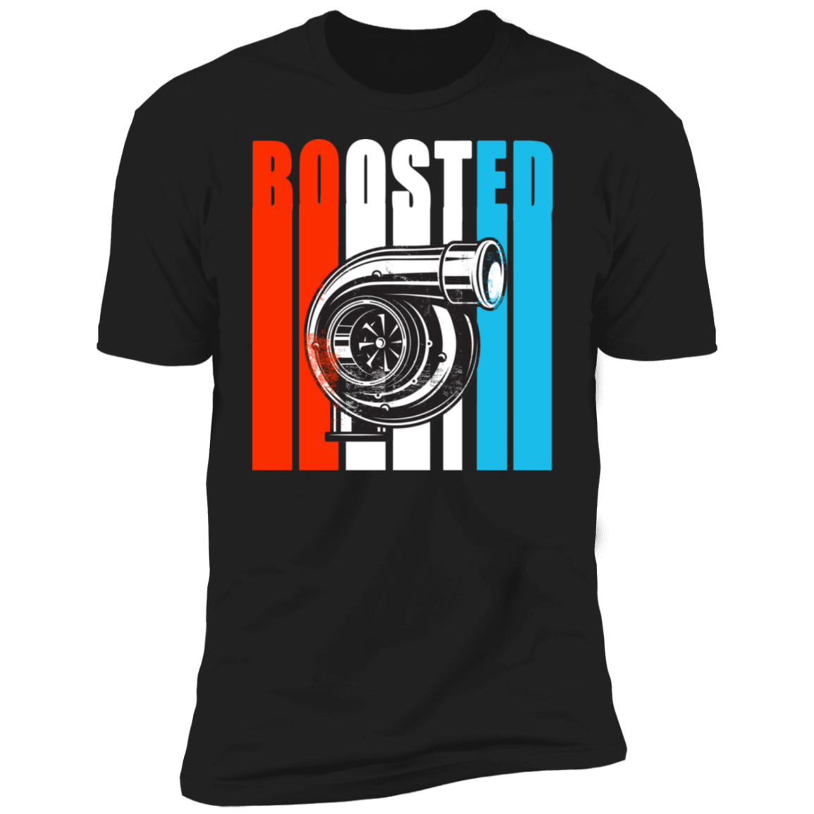 Boosted Turbo Racing Gapped Premium Short Sleeve T-Shirt
