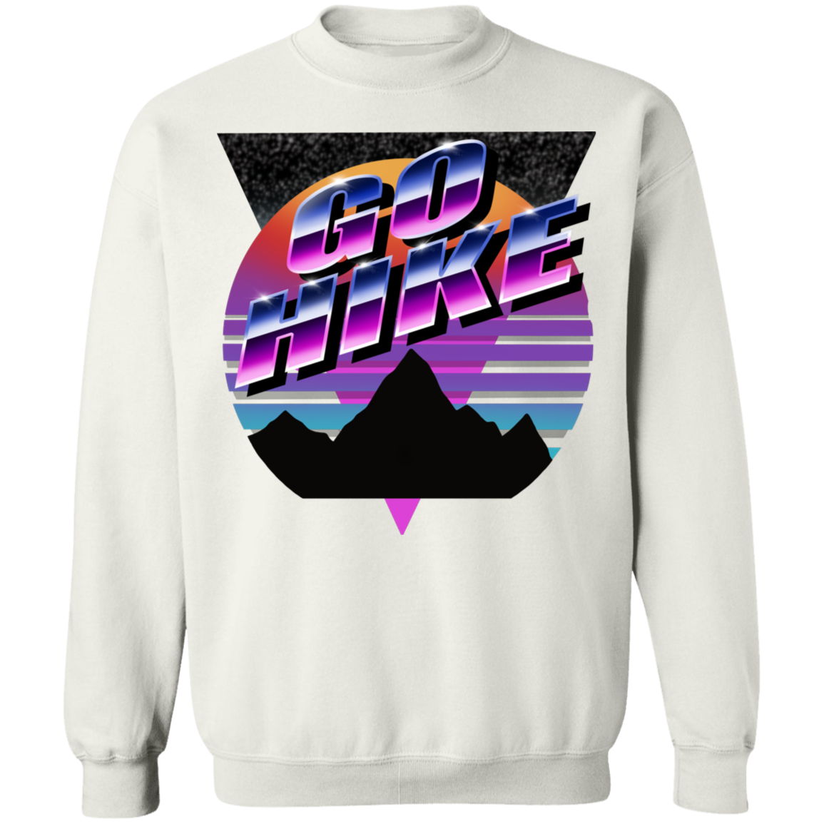 Go Hike Outdoor Nature Crewneck Sweatshirt