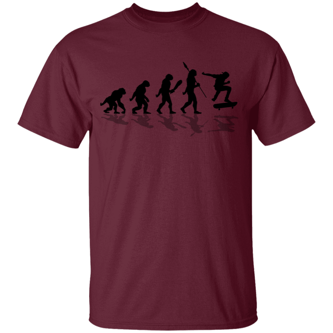 The Evolution of Man Skateboarding Skateboard Youth T-Shirt