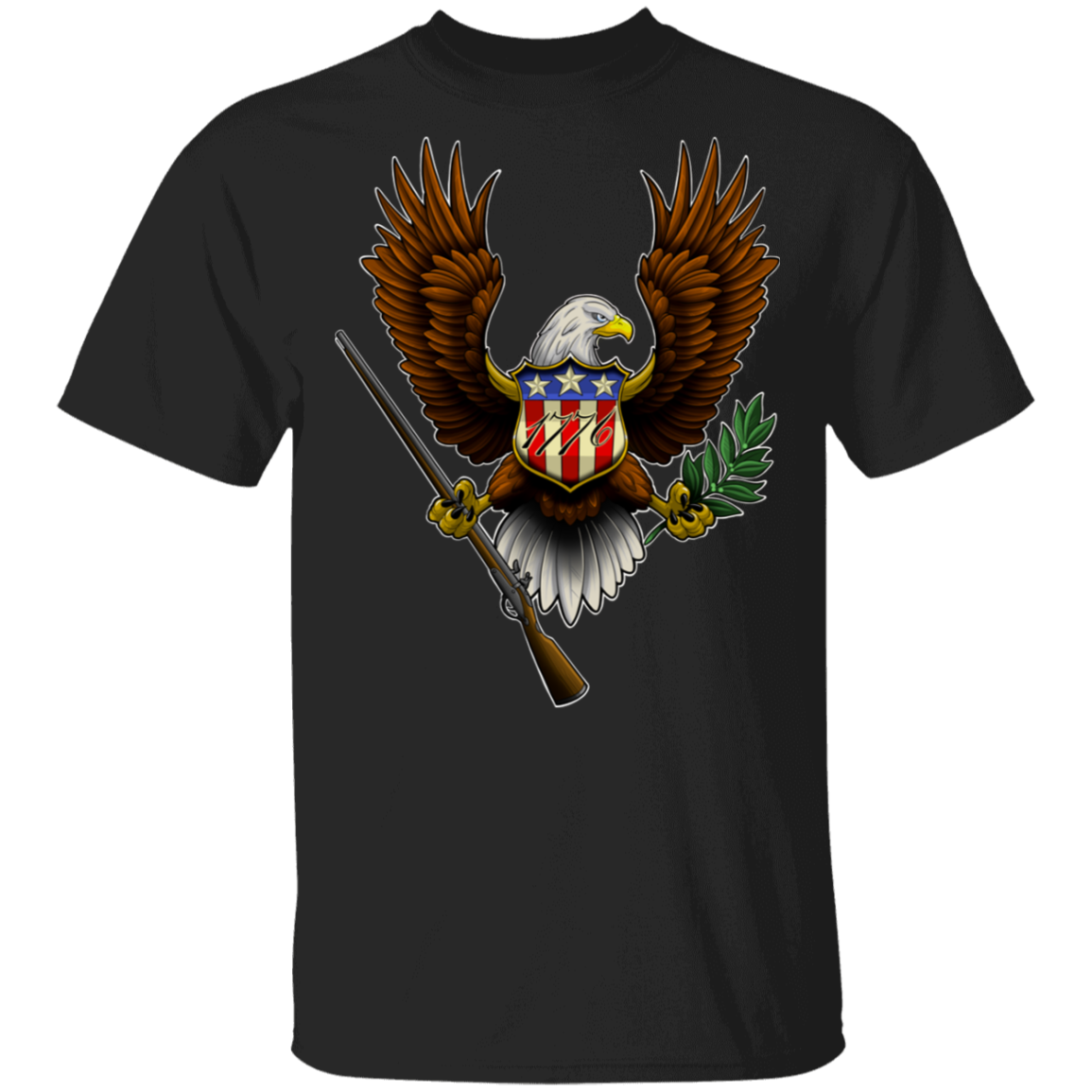 1776 American Bald Eagle T-Shirt