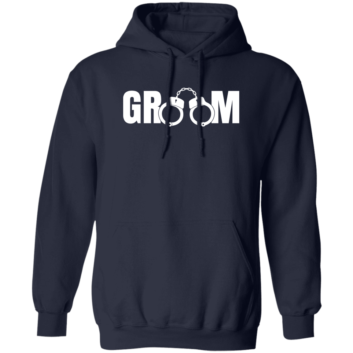 Bachelor Party Wedding Funny Groom Handcuffs Hoodie
