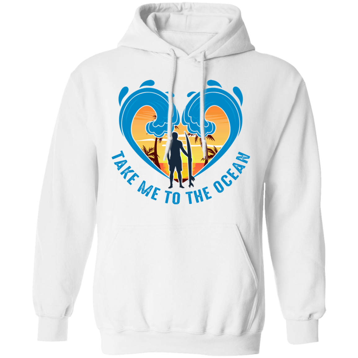 Take Me To The Ocean Pullover Hoodie