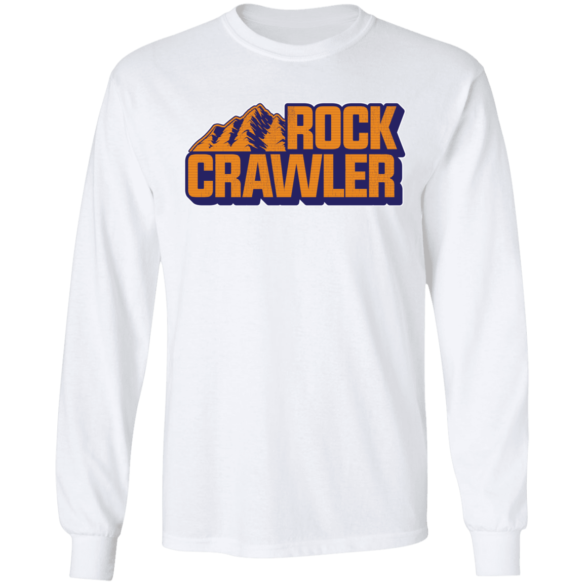 Rock Crawler Off-Road Overlanding Long Sleeve T-Shirt