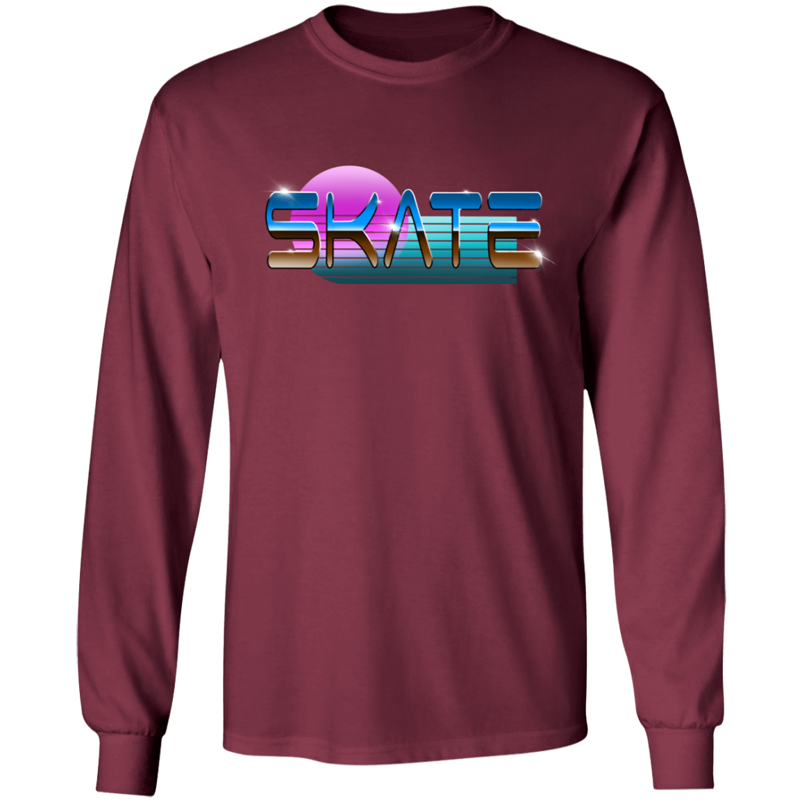 Skate Skating Skateboarding Long Sleeve T-Shirt