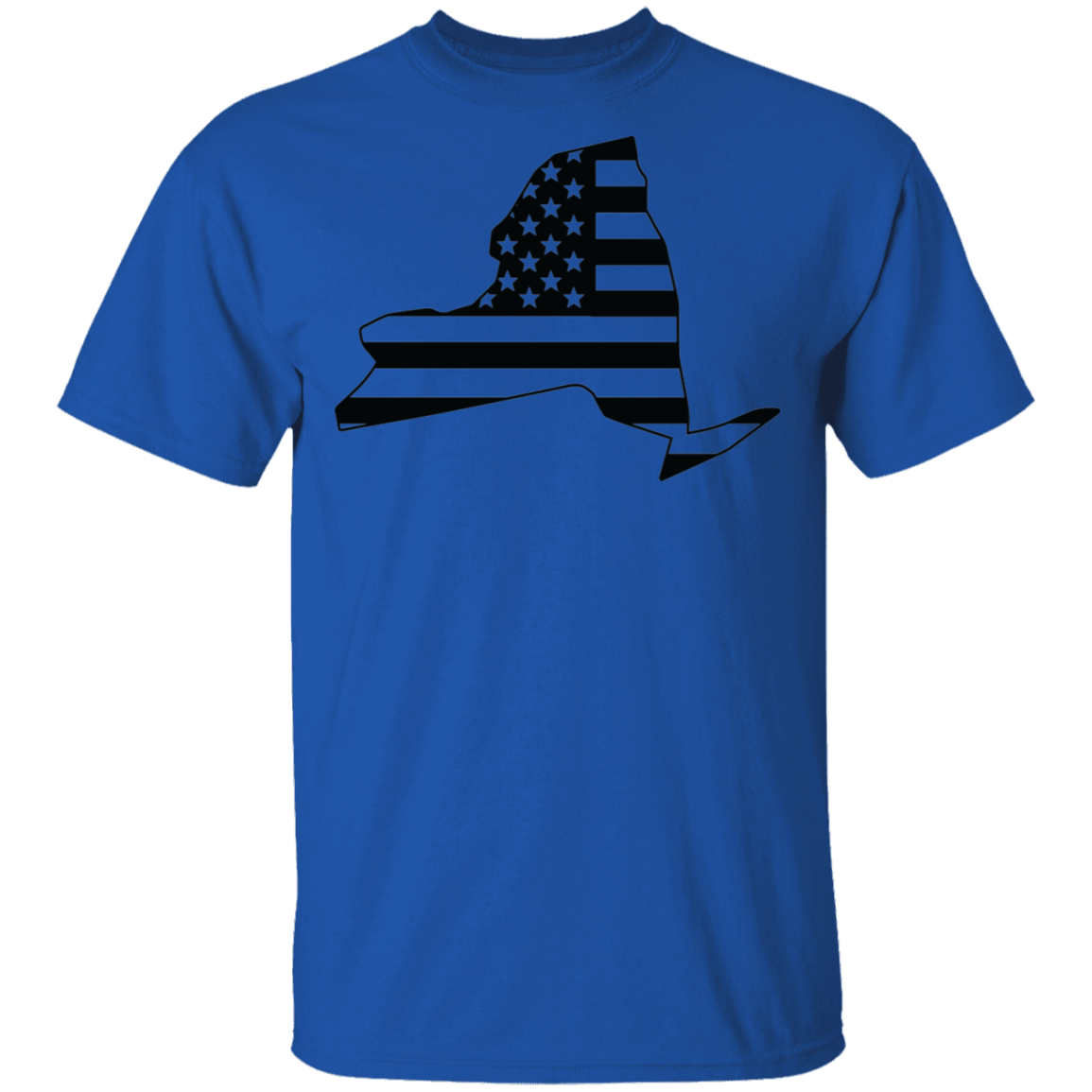 New York NY State American Flag Pride T-Shirt