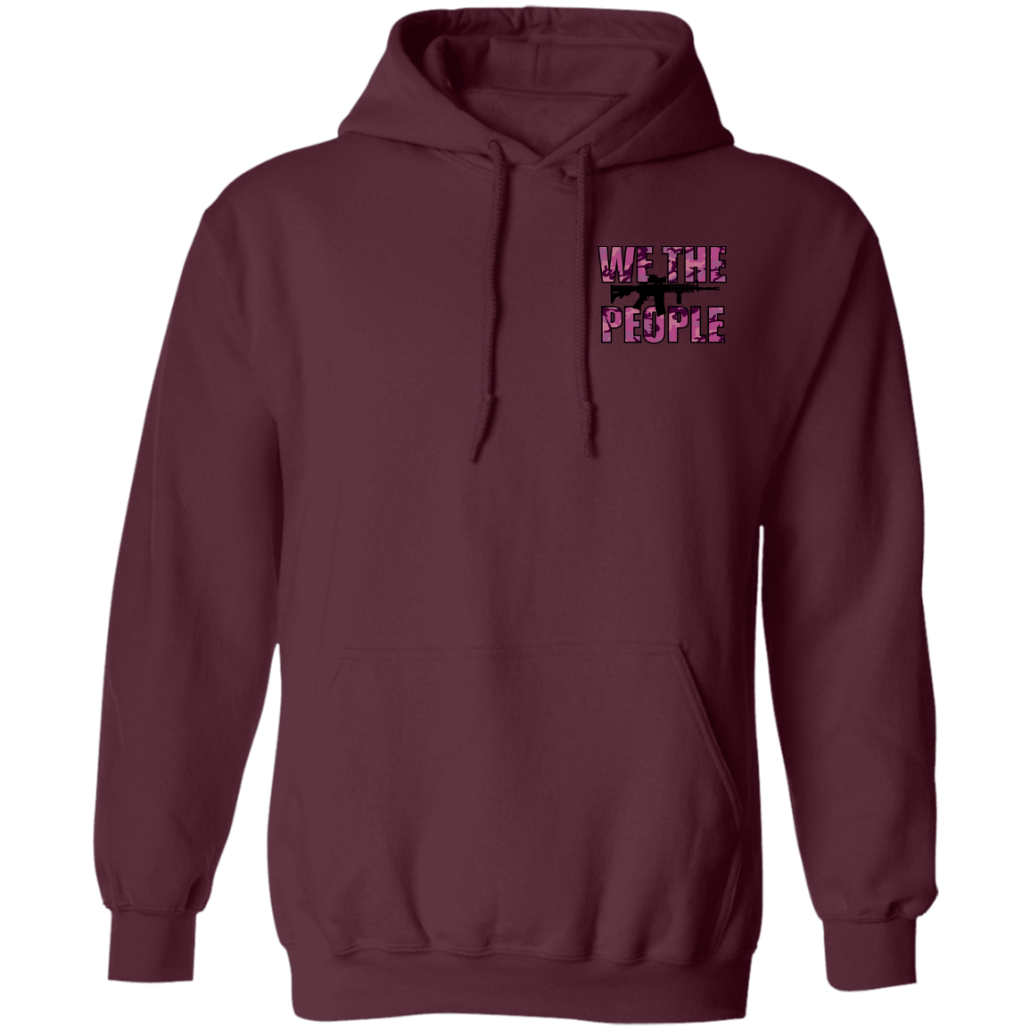 We the People United We StandDouble Sided Pullover Hoodie