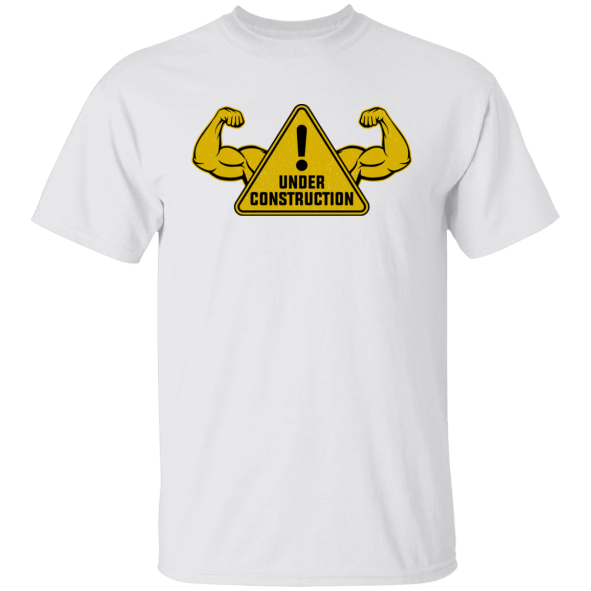 Under Construction Workout Lifting T-Shirt