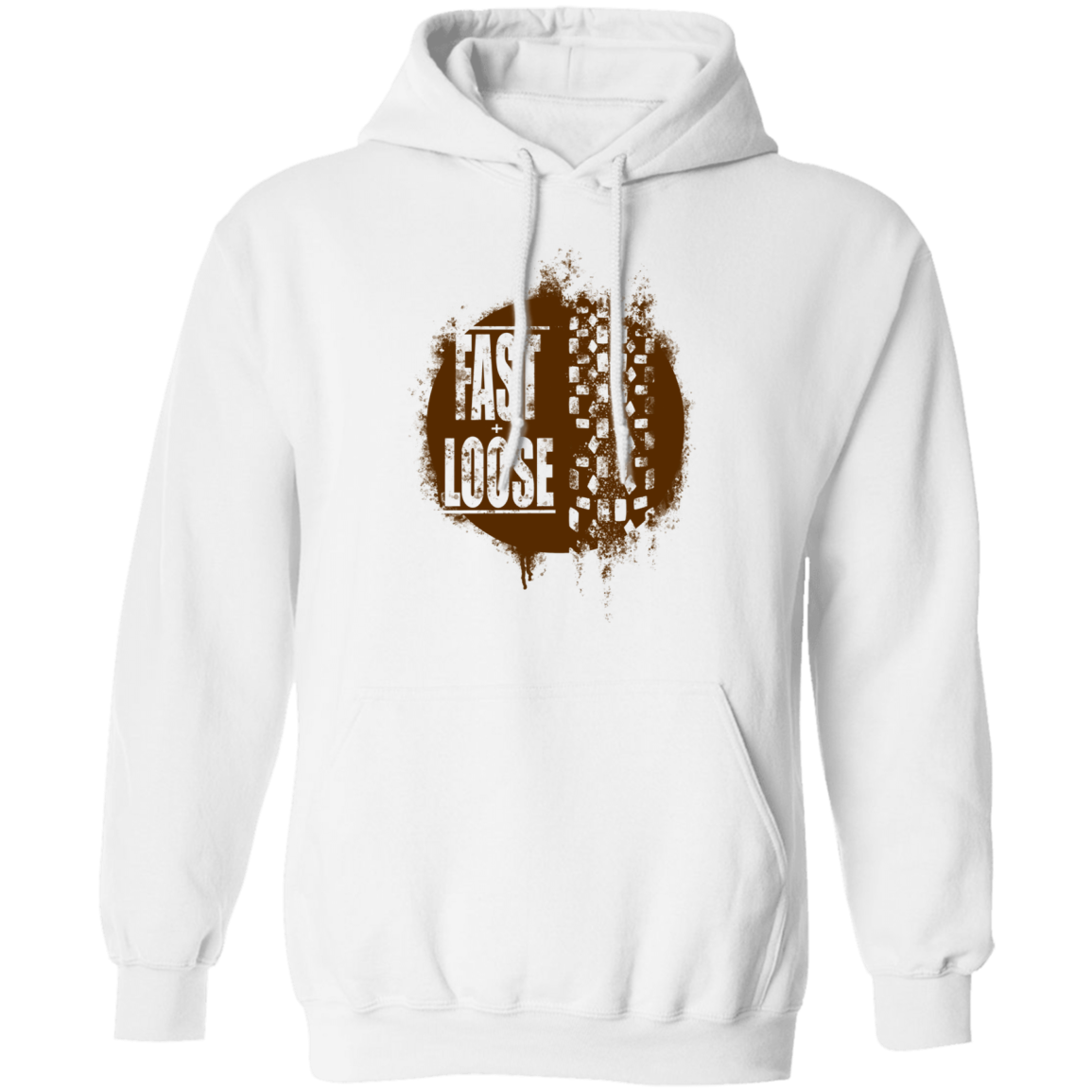 Fast and Loose Mountain Bike Riding Pullover Hoodie
