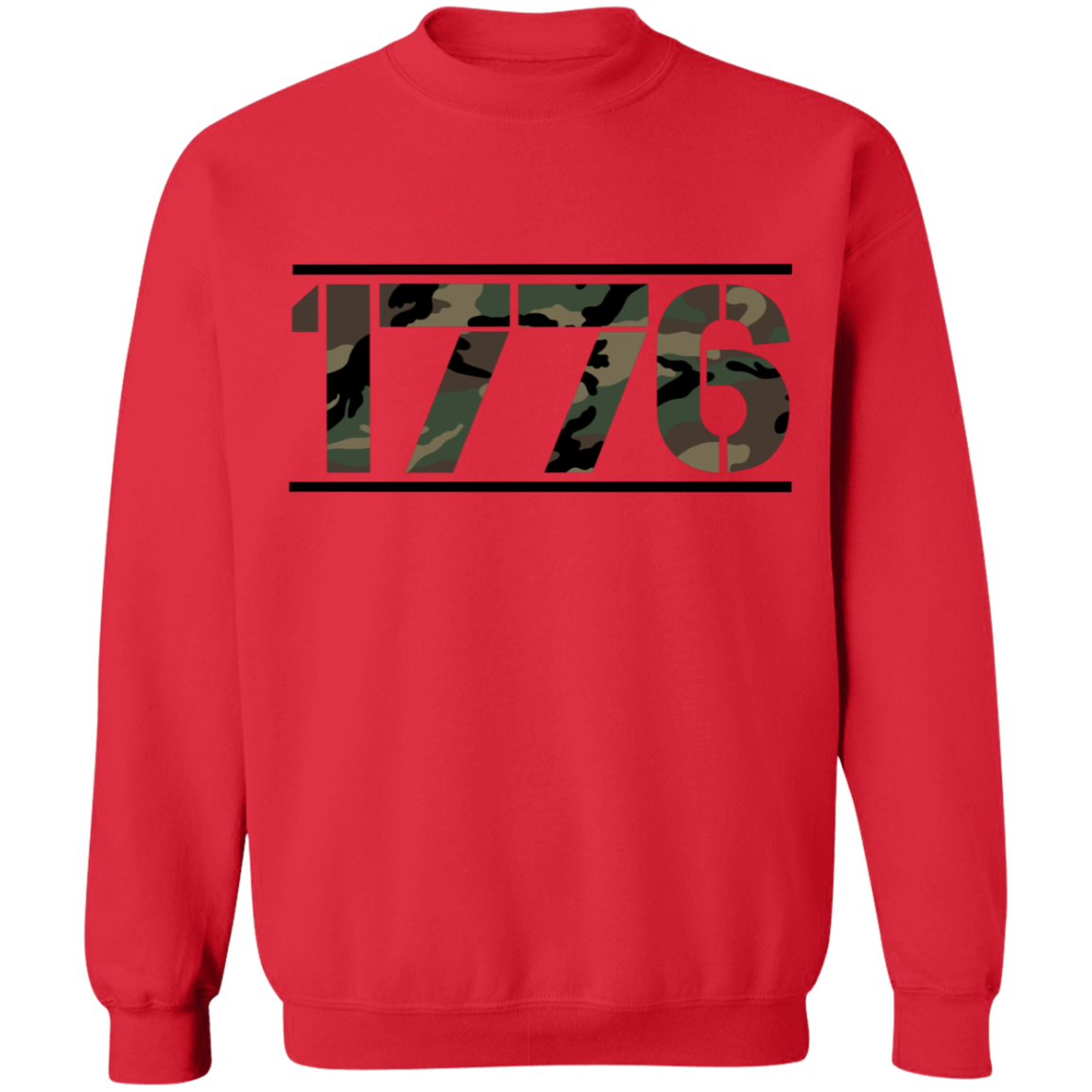 1776 American Camouflage Crewneck Sweatshirt