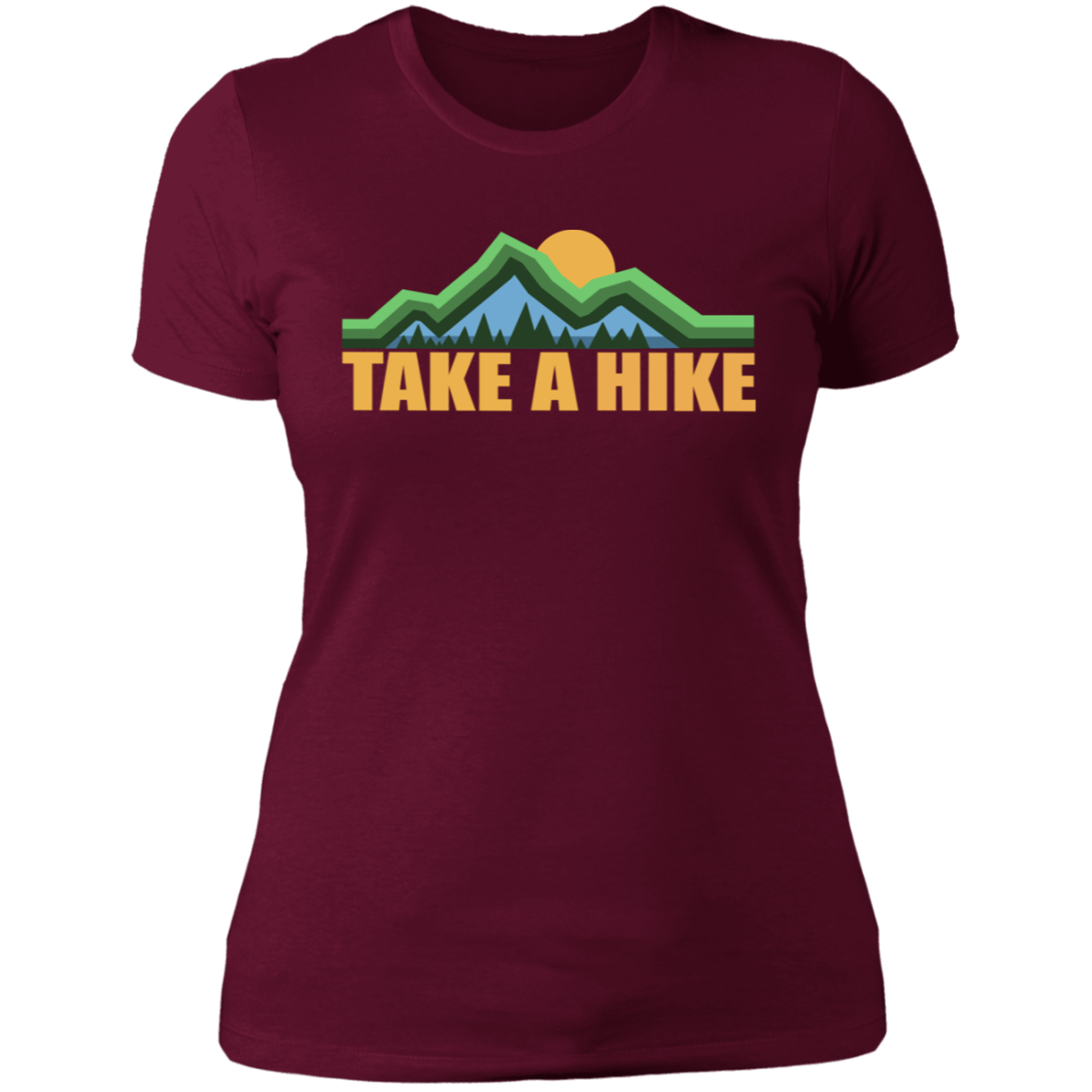 Women's Take a Hike Camping Hiking Nature T-Shirt