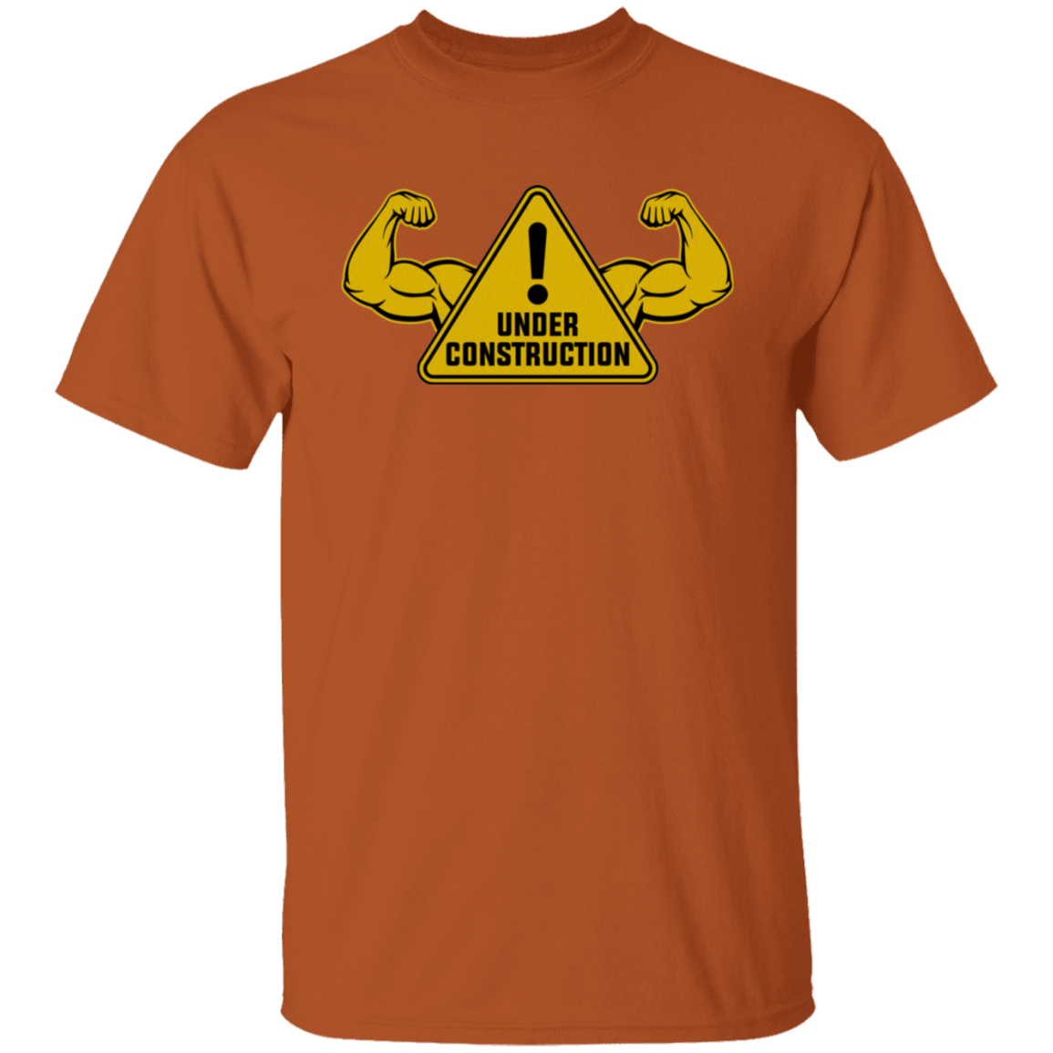 Under Construction Workout Lifting T-Shirt