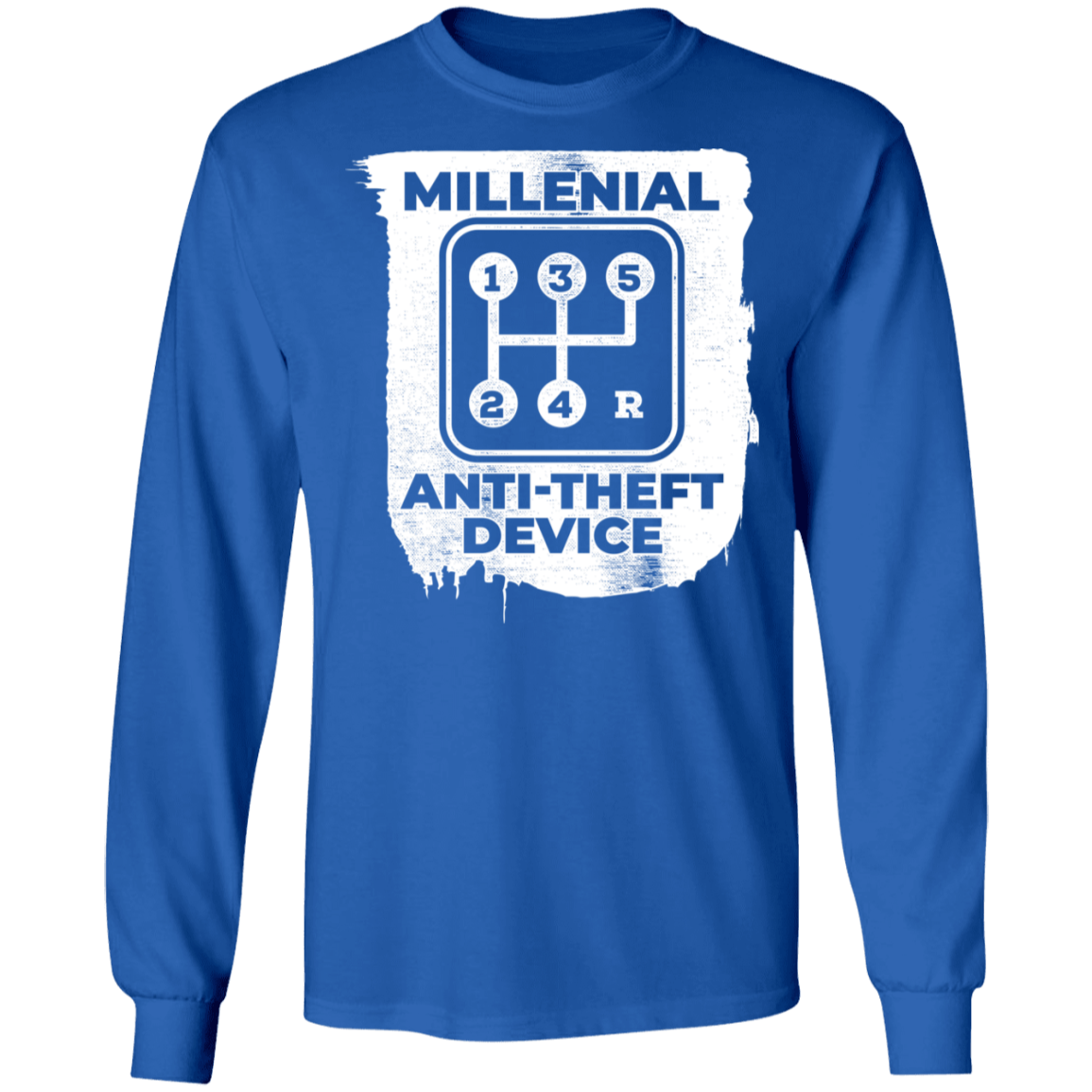 Millennial Anti-Theft Device Long Sleeve T-Shirt