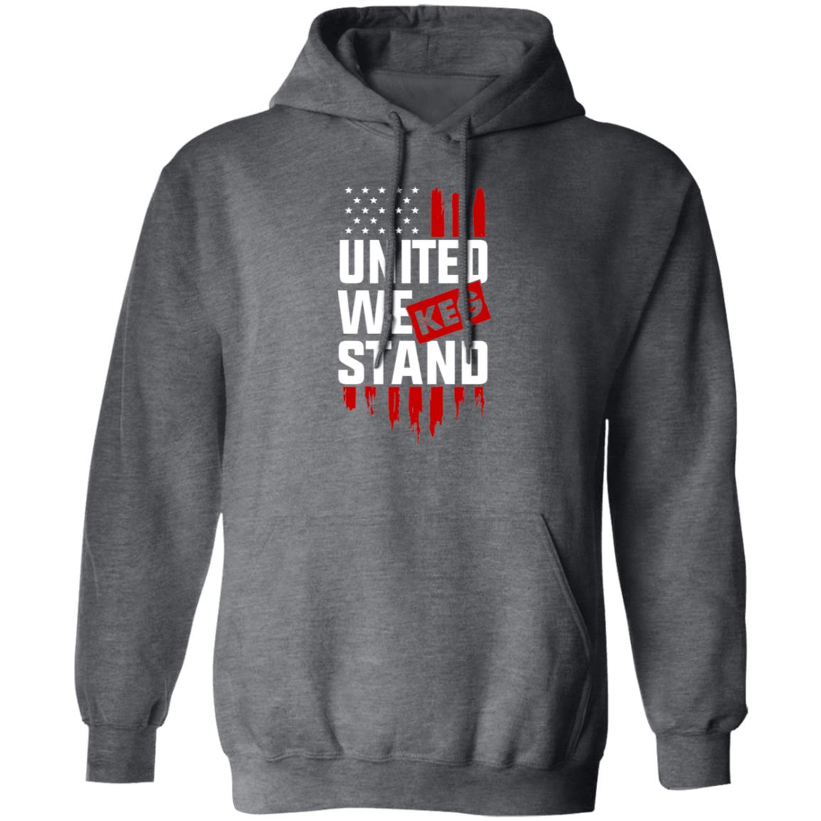 United We Keg Stand Drinking Beer American Flag Pullover Hoodie